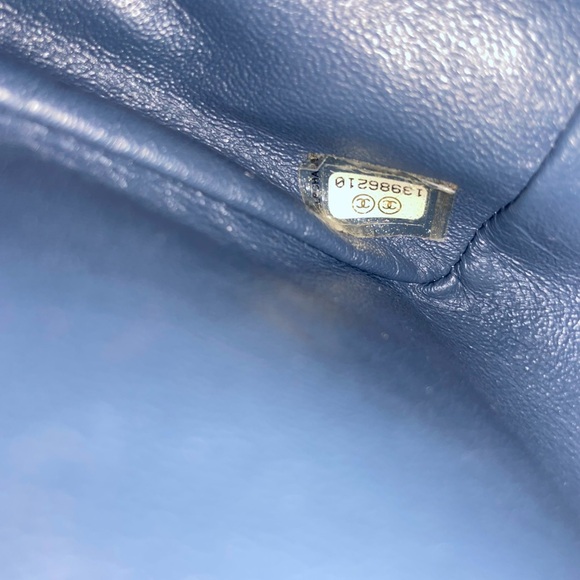 Chanel jersey flap bag jumbo - Picture 8 of 10